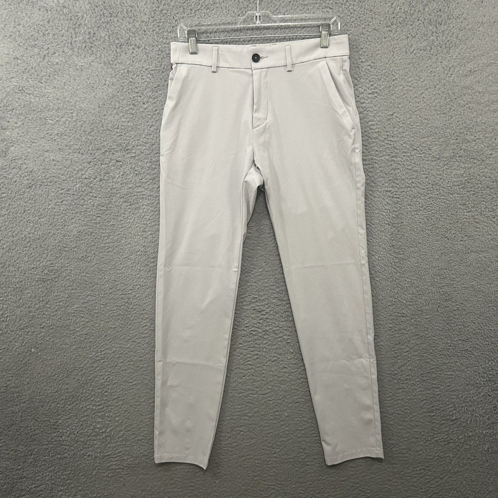 KJUS Pants Mens 30x32 Gray Trade‎ Wind Performance Stretch Tailored Fit Golf